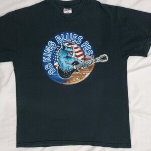 Vintage 2004 BB King Blues Fest T-Shirt Adult Size Medium